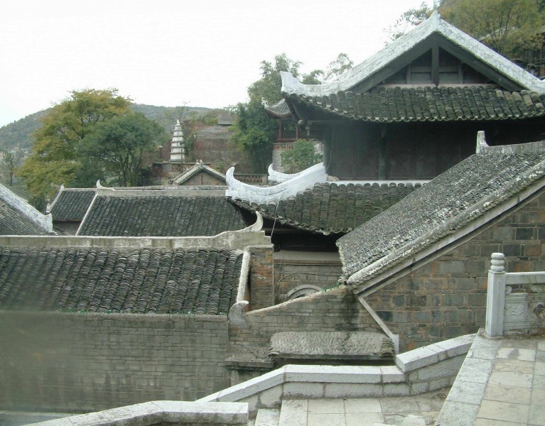 点击大图看下一张：贵州贵阳青岩古镇风景图片