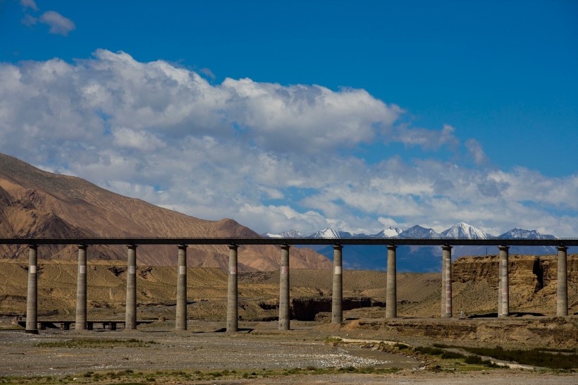 点击大图看下一张：青藏铁路图片