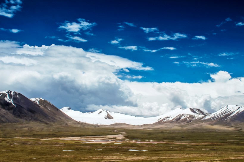 点击大图看下一张：青海青藏线风景图片