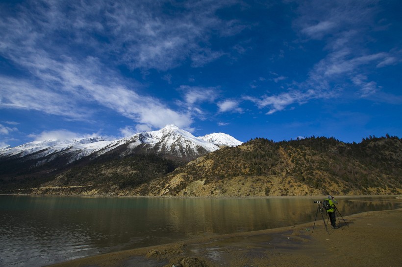 点击大图看下一张：西藏昌都然乌湖风景图片