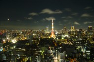 日本东京的夜景图片_11张