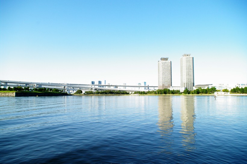 点击大图看下一张：日本台场海滨公园的图片