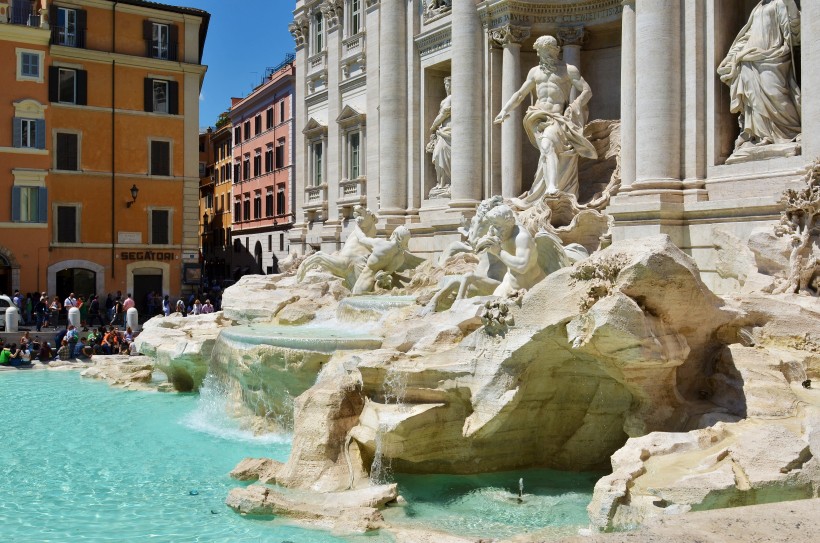 点击大图看下一张：意大利首都罗马风景图片
