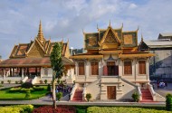 柬埔寨金边王宫风景图片_18张