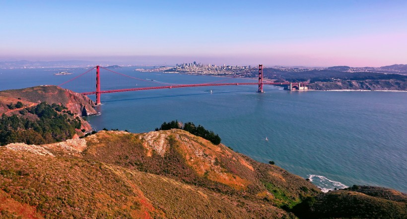 点击大图看下一张：美国旧金山风景图片