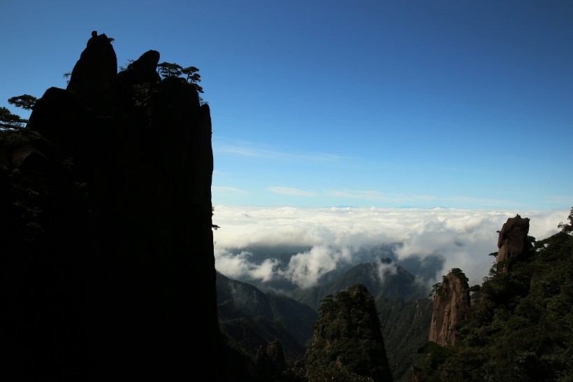 点击大图看下一张：江西三清山风景图片