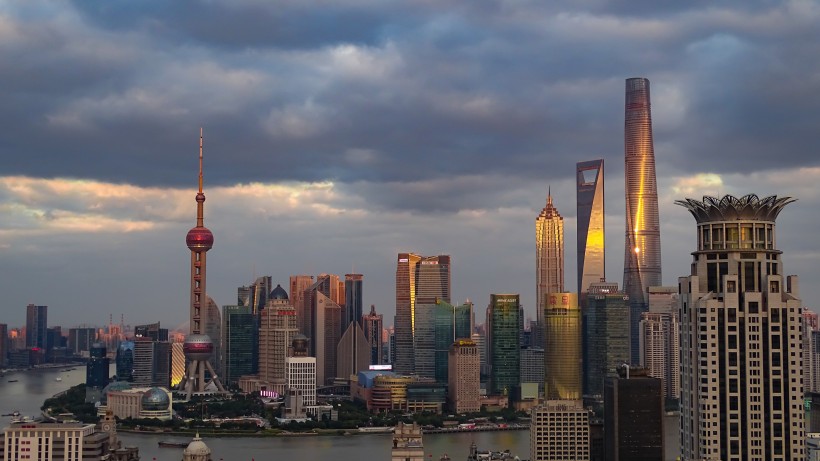 点击大图看下一张：上海建筑风景图片
