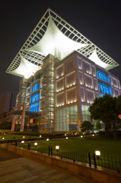 点击大图看下一张：上海城市规划展示馆图片