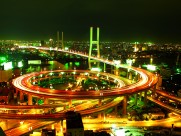 上海延安路高架桥图片_15张