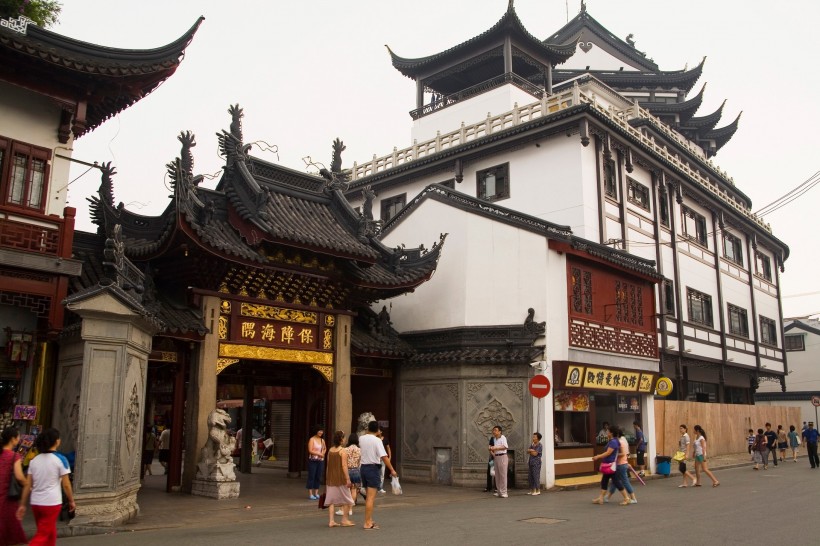 点击大图看下一张：上海豫园及城隍庙图片
