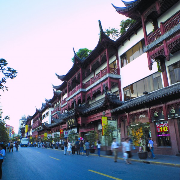 点击大图看下一张:上海豫园及城隍庙图片