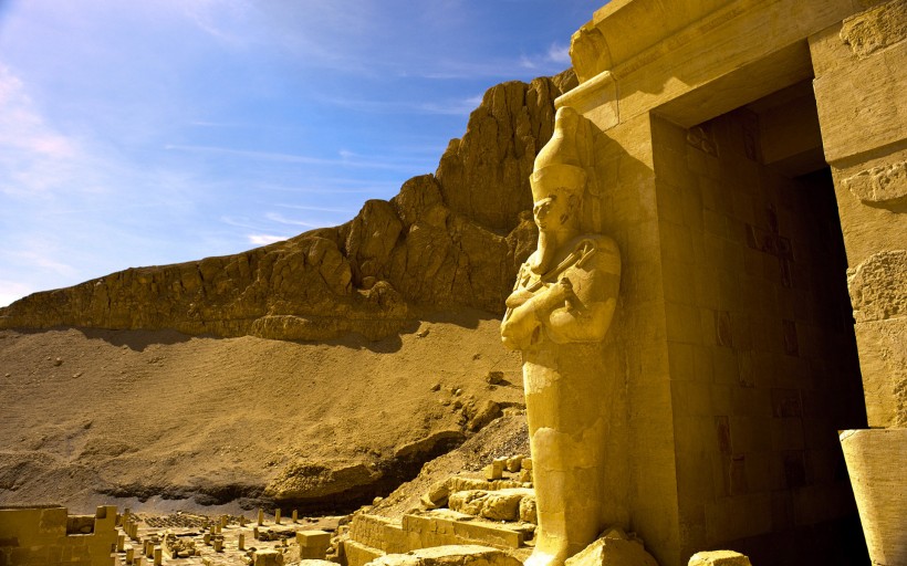 点击大图看下一张：神秘的古埃及图片