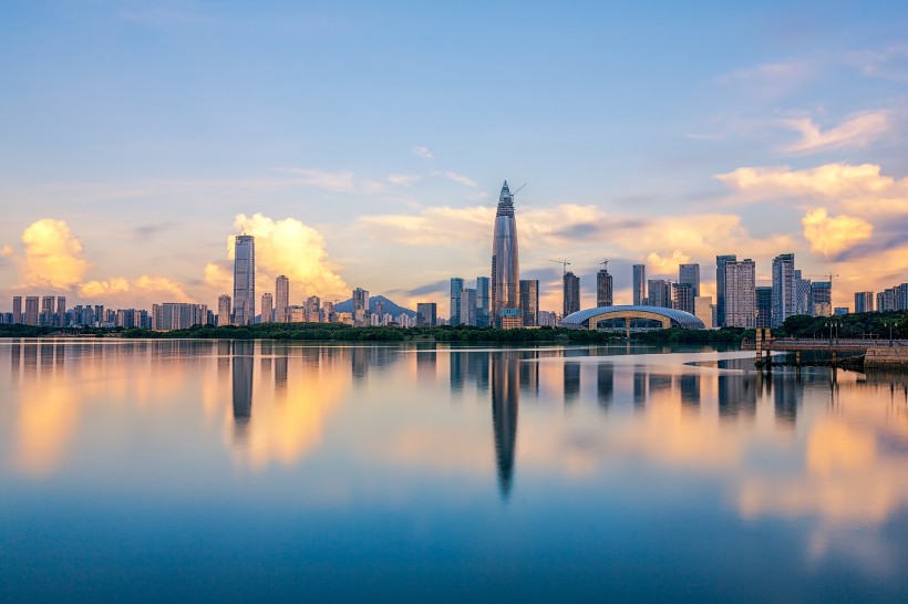 点击大图看下一张：深圳湾风景图片