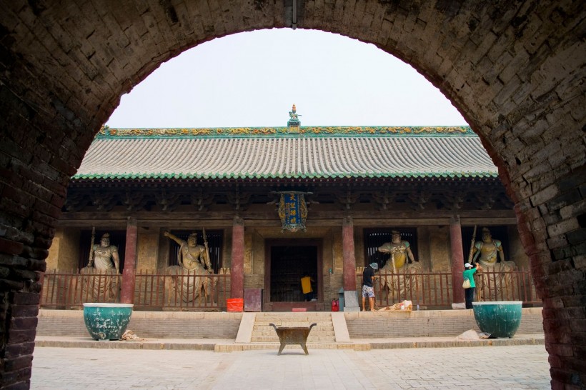 点击大图看下一张：山西平遥双林寺图片