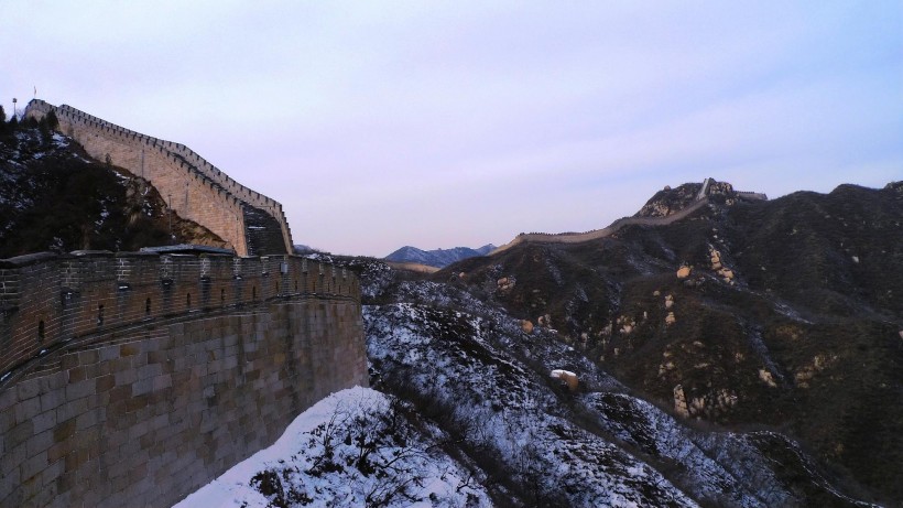 点击大图看下一张：北京八达岭水关长城风景图片