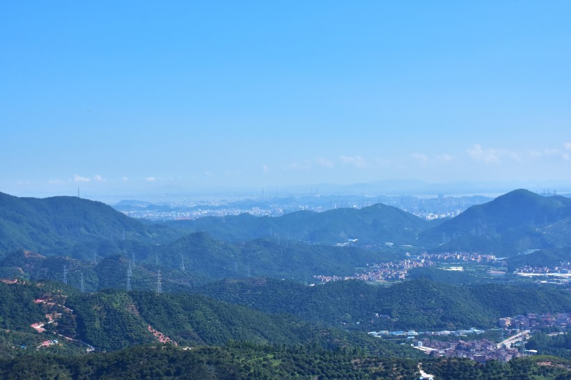 点击大图看下一张：广东东莞水濂山风景图片