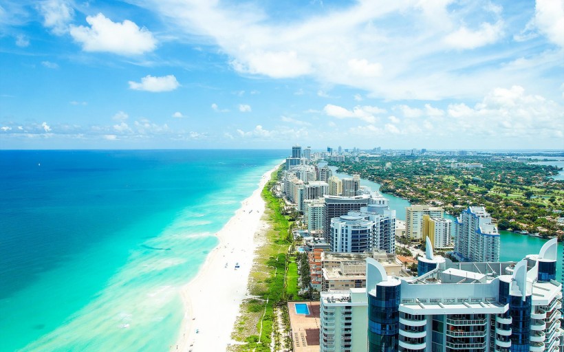 点击大图看下一张：美国佛罗里达城市风景图片