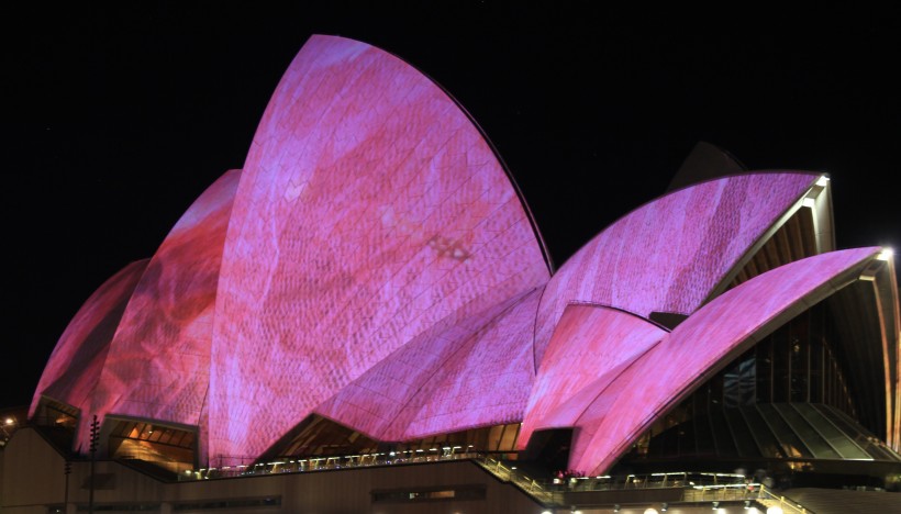 点击大图看下一张：悉尼歌剧院风景图片
