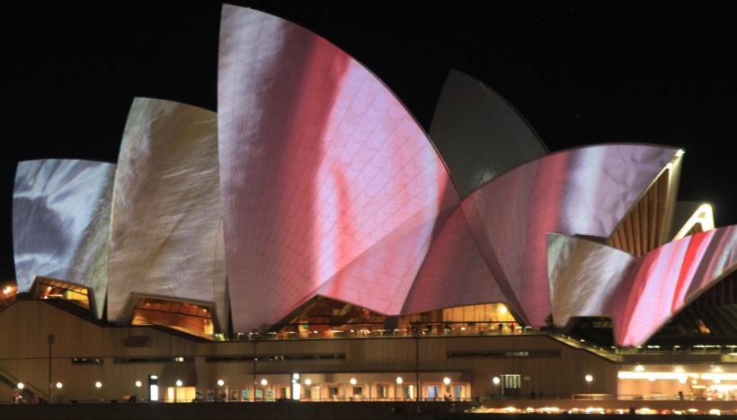 点击大图看下一张：悉尼歌剧院风景图片