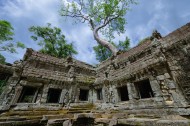 柬埔寨塔布隆寺风景图片_13张