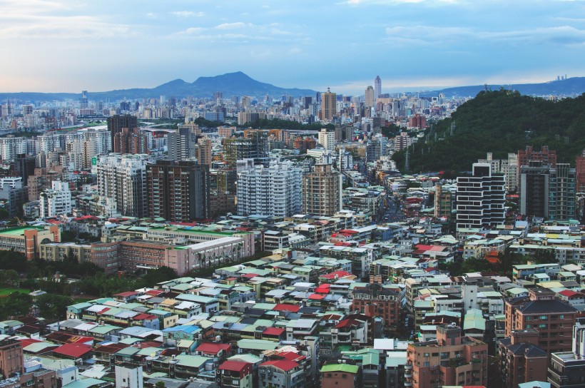 点击大图看下一张：台湾台北市风景图片