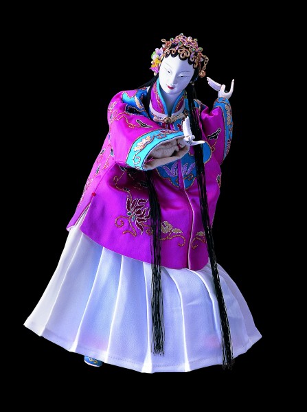 点击大图看下一张:台湾掌中戏偶图片