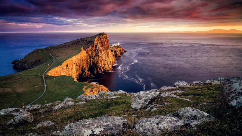点击大图看下一张：唯美爱尔兰风景图片