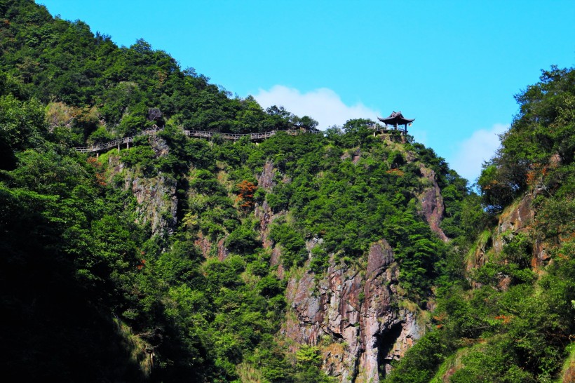 点击大图看下一张：浙江天脊龙门风景图片