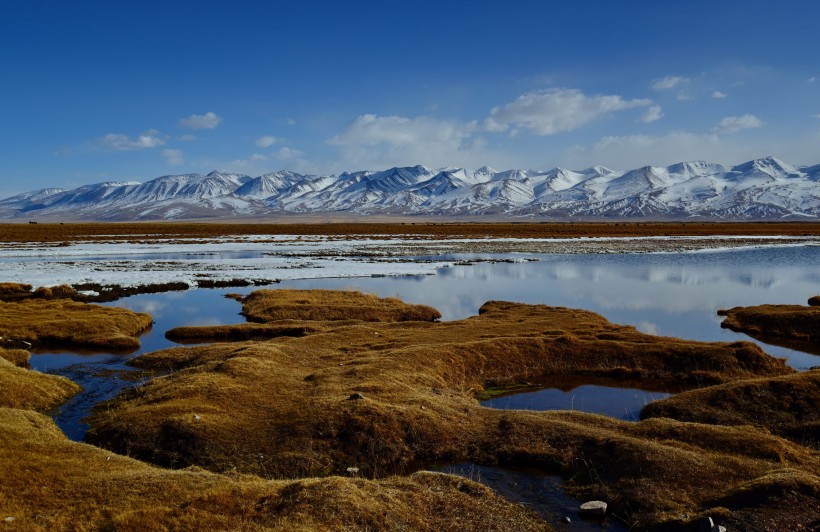 点击大图看下一张：新疆天山风景图片 