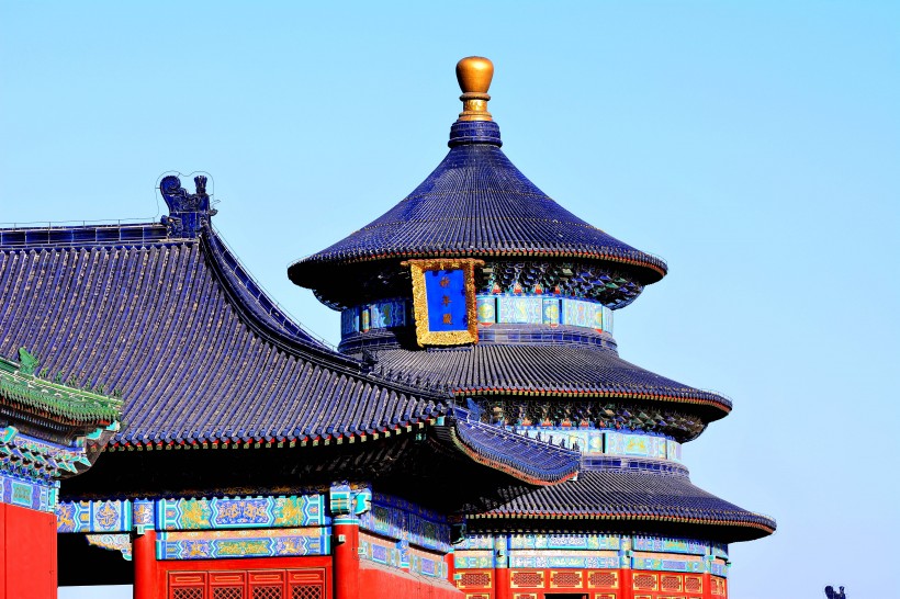 点击大图看下一张：北京天坛公园风景图片