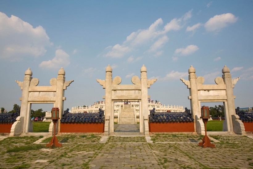 点击大图看下一张：北京天坛圜丘坛图片