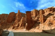 新疆托木尔大峡谷风景图片_17张