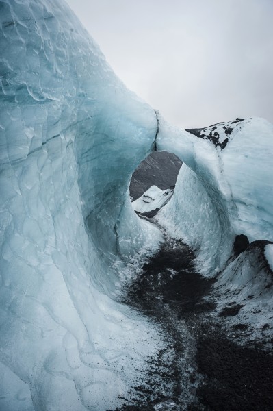 点击大图看下一张：冰岛瓦特纳冰川风景图片