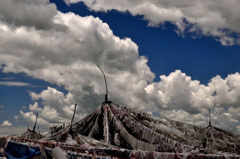 点击大图看下一张：四川瓦切塔林风景图片