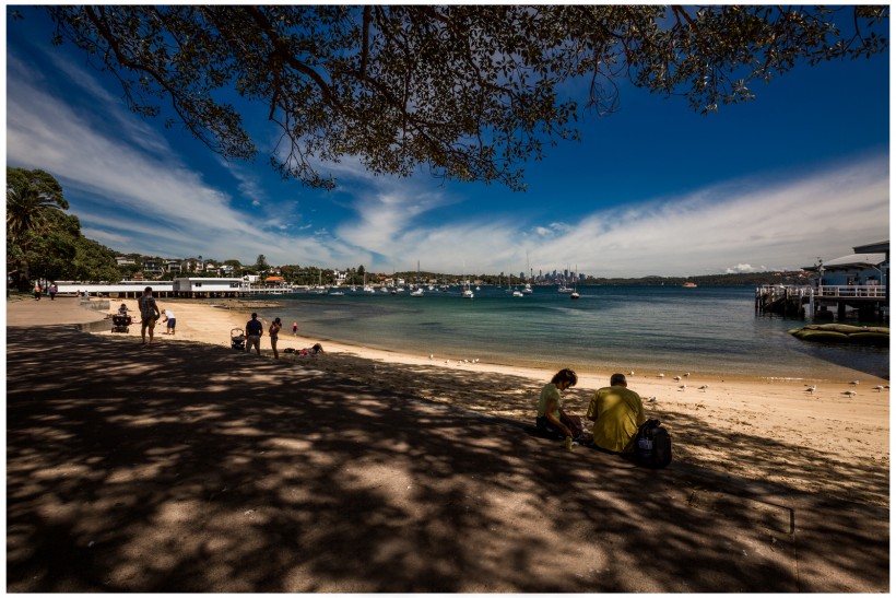点击大图看下一张：澳大利亚悉尼屈臣氏湾风景图片