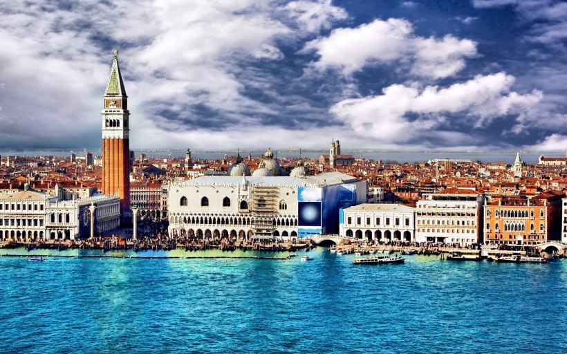 点击大图看下一张：威尼斯水城风景图片