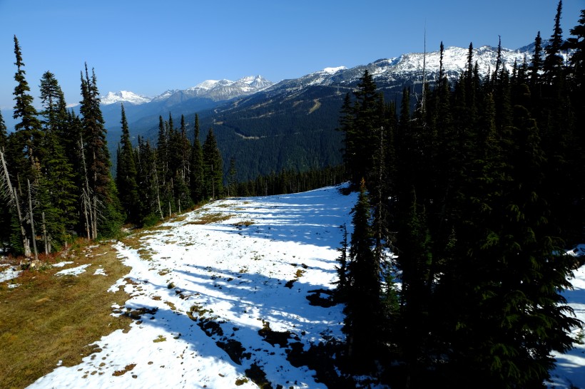 点击大图看下一张：加拿大惠斯勒山风景图片