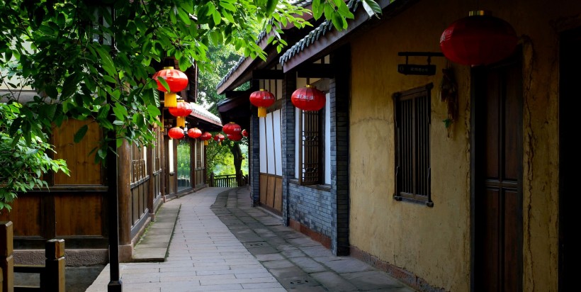 点击大图看下一张：四川五凤镇风景图片