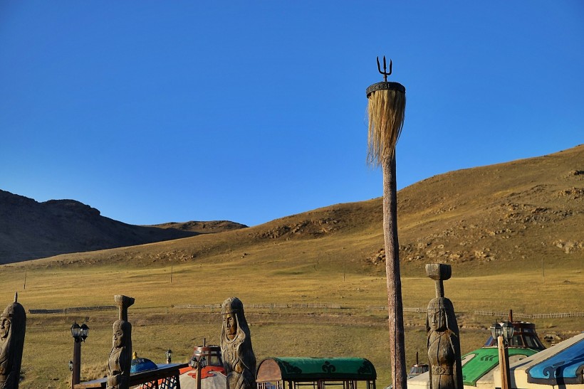 点击大图看下一张：蒙古国首都乌兰巴托风景图片