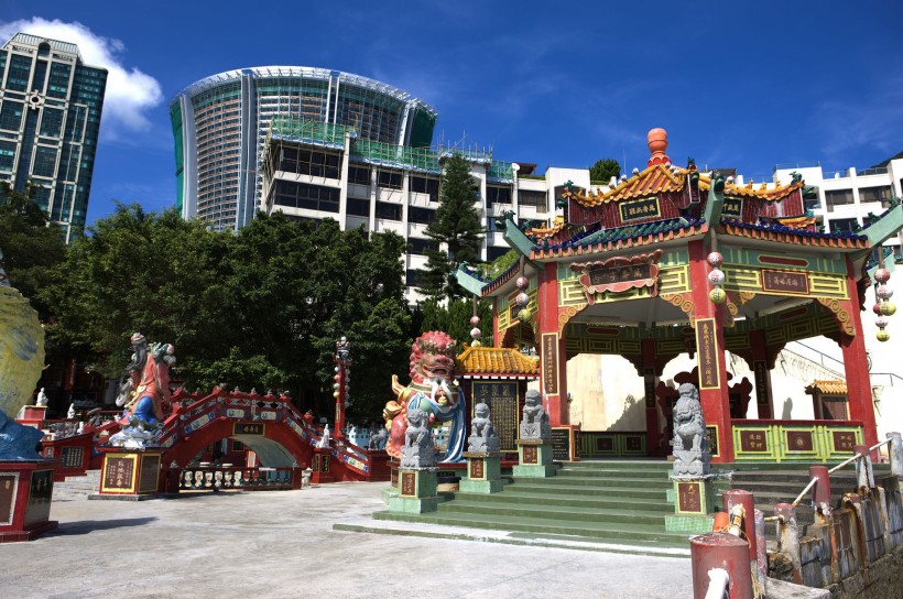 点击大图看下一张：香港风光图片