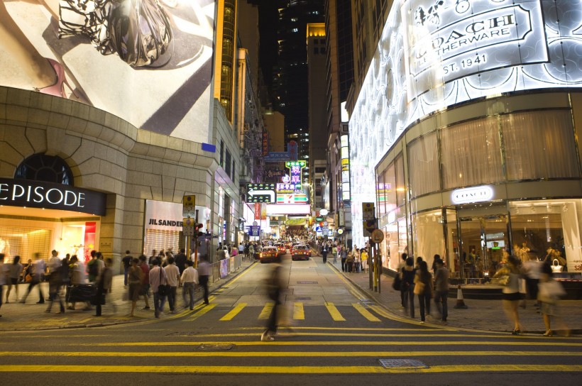 点击大图看下一张：香港风光图片