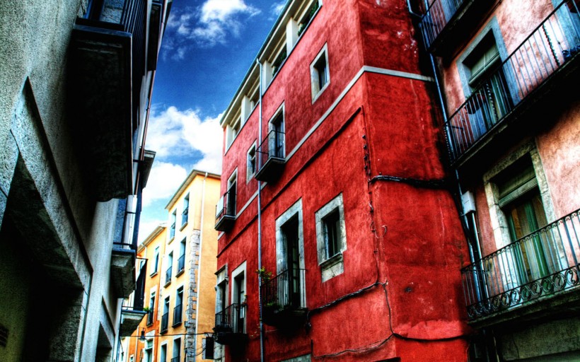 点击大图看下一张：西班牙小镇图片