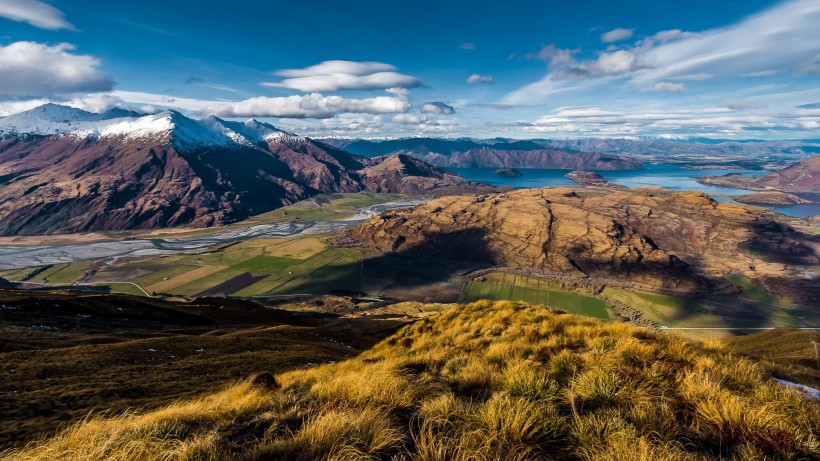 点击大图看下一张：新西兰风景图片