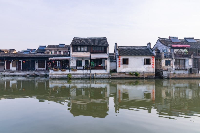 点击大图看下一张：浙江嘉善西塘古镇风景图片