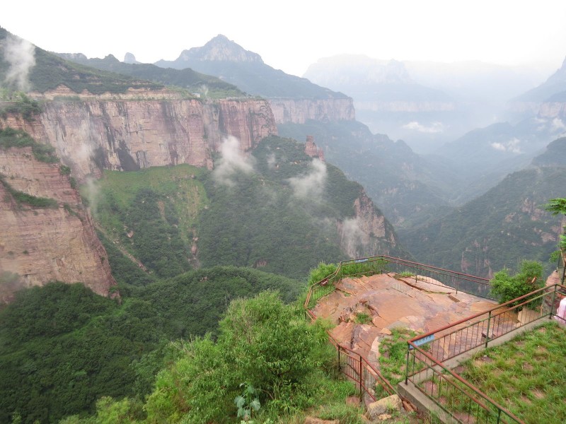 点击大图看下一张：山西陵川锡崖沟风景图片