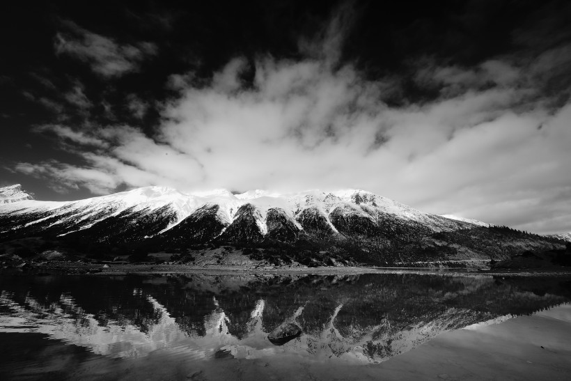 点击大图看下一张：西藏然乌湖风景图片