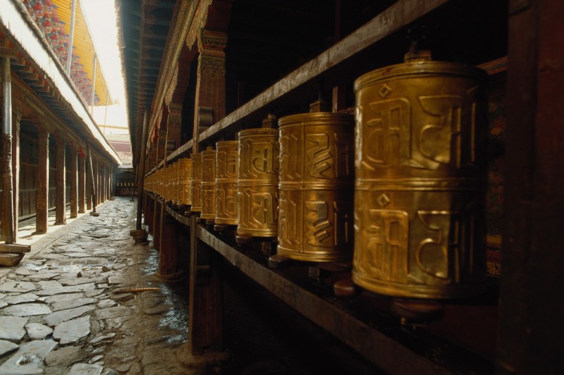 点击大图看下一张：西藏日喀则扎什伦布寺图片