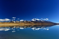 西藏神山圣湖美景图片_9张