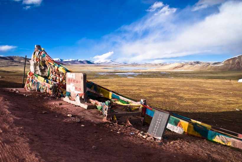 点击大图看下一张：西藏唐古拉山脉图片