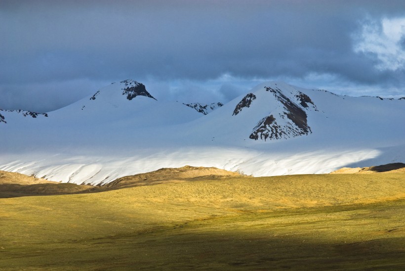 点击大图看下一张：西藏唐古拉山脉图片